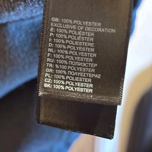 The North Face Mens Gray Full Zip Long Sleeve Jacket L Fleece Lined - Picture 4 of 13